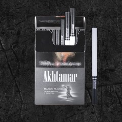 Сигареты Ахтамар Блек Фрейм (Akhtamar Black Flame Nanokings 5.4/84)