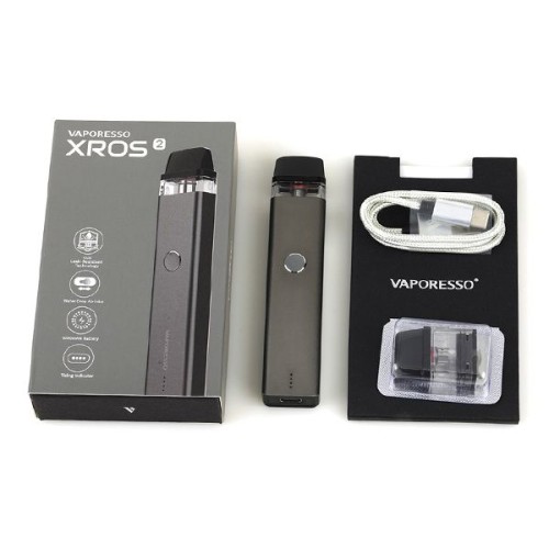 Электронная сигарета VAPORESSO XROS 2, 1000 mAH, Silver