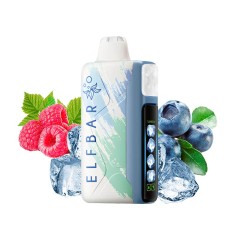 Электронная сигарета Elf Bar Ice King 30000 - Черника малина лёд (Blueberry Raspberry Ice)