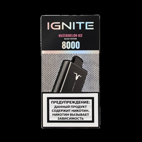 Электронная сигарета IGNITE V80 8000 затяжек Арбузный лёд