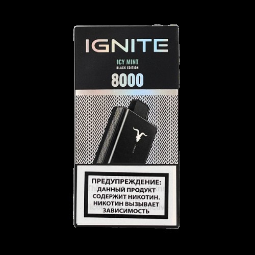 Электронная сигарета IGNITE V80 8000 затяжек Прохладная мята