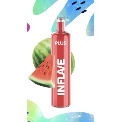 Электронная сигарета Inflave Plus 2200 затяжек Арбуз
