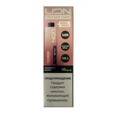 Электронная сигарета UDN BAR 14000 Клубника Банан