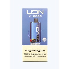 Электронная сигарета UDN BAR X 13000 Черника Малина