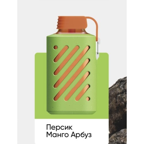 Электронная сигарета Vozol Gear 10000 Персик Манго Арбуз (Возол Гир 10000)