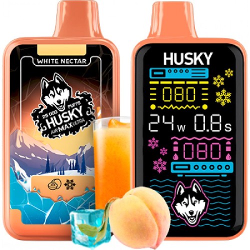 Husky Air Max Ultra Strong 25000 White Nectar (Нектар Белого персика)