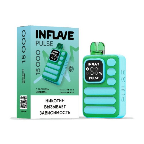 INFLAVE PULSE 15000 Мохито 2%