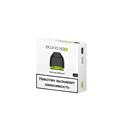 Картридж Plonq Meta Pod - Кислое яблоко (Sour Apple)