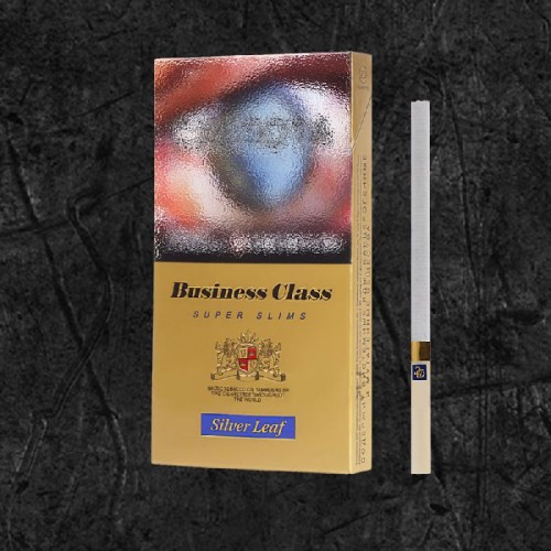 Сигареты Бизнес Класс Синий Тонкий (Business Class Silver Leaf SS)