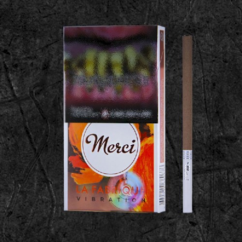 Сигареты MERCI La Fabrique Vibration SuperSlim (Апельсин-шоколад)