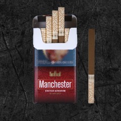 Сигареты Manchester UK Compact Dark Red (Вишня)