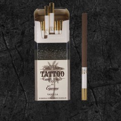 Сигареты Tattoo by Cigaronne Super Slims Vanilla (Сигарон Супер Слим Ваниль)