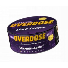 Табак для кальяна Overdose – Lime-Lemon 25 гр.
