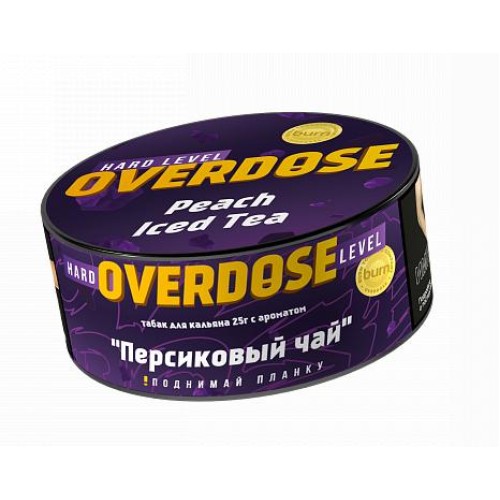 Табак для кальяна Overdose – Peach Iced Tea 25 гр.