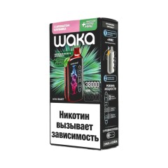 WAKA BLAST 38000 Hard - Клубника + ваниль микс