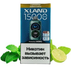 WAKA XLAND 15000 - Лайм Мята