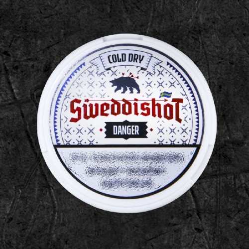 Жевательный табак Sweddishot - Cold Dry Danger 10 гр