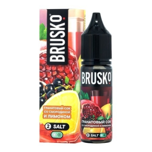 Жидкость BRUSKO(Chubby) 2 35мл Гранатовый сок со смородиной и лимоном 2