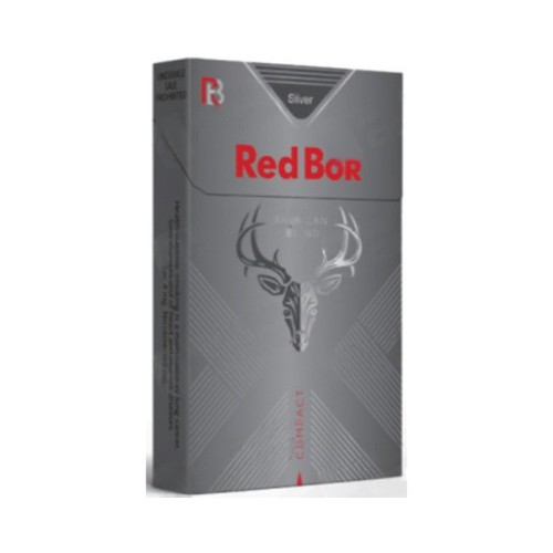 Red Bor Silver Compact
